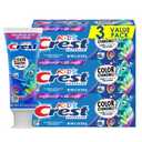 Crest Advanced Kids' Fluoride Toothpaste, Bubblegum Flavor, 4.2 oz, 3 Count, Color-Changing Anticavity Toothpaste