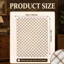 Wesiti Metal Brass Mesh Sheet 24x18 Inch for Cabinet Door Insert Panel