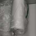 iDesign Freestanding Toilet Paper Canister with Lid for 3 Extra Rolls, White, Made in USA (Pack of 1)