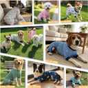 4 Pack Dog Pajamas Pet Costumes Dog Jammies Onesies Sweatshirt Adjustable Breathable Stretchy Clothes for Puppy Small Medium Large Dogs Girls Boys,XL