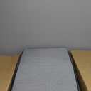 Dog Stairs for Small Dogs & Cats 18" H, 4-Step Non-Slip Dog Steps for Bed, Sofa and Chair, Pet Stairs with High Density Foam, Grey