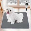 Pet Electric Pads for Dogs Cats Grey (18 * 28)