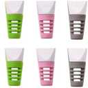 TUDIA [Klip 10 Pcs Snap On Charging Cable Cord Saver Protector Compatible with iPhone, iPad, iPod Combo Pack