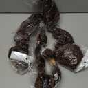 P1B30 Bundles Human Hair Highlight Body Wave Bundles 20 Inch Brazilian Virgin Hair Mixed Length 1 Bundle Double Weft Brown Hair Extension 100g