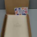 Timeless Premium Linen Wedding Planner Book and Organizer  Wedding Planning Book, Comprehensive Keepsake & Countdown Binder, Perfect Engagement Gift for Women, 11" x 9" (Cream)