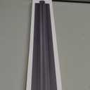 Valet Rod for Closet Pull Out 16.5IN with 10 Hooks,Adhesive Black Closet Valet Rod Slide Out