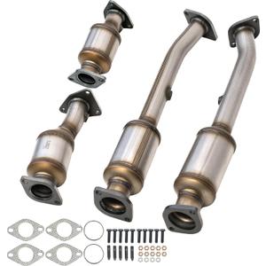 Catalytic Converter Compatible with Nissan Frontier 2005–2019, Xterra 2005-2015, Pathfinder 2005-2012, NV1500/NV2500/NV3500 2012–2017, Suzuki Equator 2009-2012, V6 4.0L - EPA Compliant