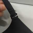 Low Back Bra Padded Bralettes for Women Backless Smoothing Invisible Wireless Lifting Convertible Bras, Black, X-Large