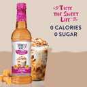 Jordan’s Skinny Mixes Sugar Free Coffee Syrup, Salted Caramel Coffee Flavoring Syrup, Zero Calorie Drink Mix, Lattes, Baking, Protein Shake or Cocktail, Dairy & Gluten Free, Kosher, 25.4 Fl Oz, 6 Pack (EXP 03/09/28)