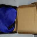 Blue Bob Wig With Bangs 12 Inch Royal Blue Wig Short Synthetic Fiber Bob Wigs for Women Short Bob Wigs and Halloween Cosplay Wig for Daily Life Colorful Wigs With One Cap (Blue)