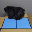 CircleRoad Heavy Duty RV Leveling Blocks 12 Pack, Interlocking Design Camper Leveling Blocks with Packing Bag, Ideal for Leveling Single and Dual Wheels (Blue)