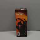 Merkury Innovations Multicolor RGB Sunset Lamp with Remote, 16 LED Colors, Power Adapter