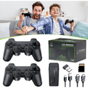 Retro Gaming Console for TV with 2.4G Wireless Controllers, Retro Game Stick with 40,000+ Classic Games and 28 Builtin Emulators, Video Gaming Stick HDMI Output, Plug & Play