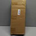 BSTSLL Bamboo Over the Stove Shelf 31in - Durable Stove Shelf for Back of Stove with Non-Slip EVA Liner, 6 Hooks & Utensil Holder, Spice Rack for Standard Stoves (Yellow)