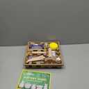 Blue Marble National Geographic Pottery Wheel Refill Kit  2 lbs. Air Dry Clay, 30 Pottery Tools & Accessories, Gemstone Chips, Sculpting Clay Tools, 7 Paints & More, Great Craft Kit for Kids