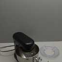 Stand Mixer, Zuccie 4.8QT Kitchen Electric Stand Mixer, 380W Motor Power Food Mixer, 8+P-Speed Dough Mixer with Dough Hook, Wire Whip & Beater, Black