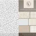 Anti Fatigue Mat by Laurel Lane Co.  Designer Anti Fatigue Mats for Kitchen Floor, Kitchen Mats for Floor, Desk Mat  Cushioned 0.75" Thick  Stain Resistant  Non-Skid Bottom  20" x 39"