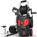 Electric Pressure Washer, 20FT Hose,35FT Power Cord 4 Different Tips Foam Cannon Power Washer
