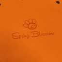 Spring Blossoms Cat Tunnel, Cat Cave for Indoor Cats Bed,Scratch Resistant Cat Toys for Medium Large Cats Hide and Seek Toy (Amber Orange)