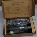15x65 Monoculars for Adults High Powered - Monocular Telescope with Phone Adapter & Tripod - Super Bright Waterproof Monocular with BAK4 Prism & FMC Lens - Monoculars for Bird Watching Travel Hiking