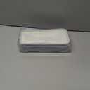 2 x ANGOOBABY Large Grid Mesh Pencil Case 2 Compartment Pen Bag Clear Handheld Multifunction Pencil Pouch Transparent Makeup Bag for Teen Student College Business Travel Office Adult - Blue