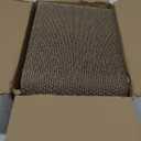 Poils bebe L Shape Cat Scratcher, 26.8 Inch Cat Scratchers for Indoor Cats, Protecting Furniture Cat Scratch Pad, Cardboard Cat Scratching with Ball Toy, Catnip, Large