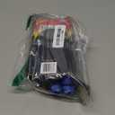 Eveready LED Flashlight Bright Reliable Flashlights for General Purpose, Great for Camping, Car, Emergency Storm Power Outage Handheld Flashlight (Batteries Included) (4 Pack, Yellow / Blue)