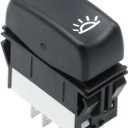 VIKKSAER P27104010 Headlight Switch, Replacement for Kenworth Fog Light Control Button, Replaces P27-1040-10 577.56925 57756925 8961K1901