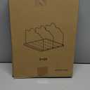 Purse Organizer for Closet, Acrylic Clear Shelf Dividers for Closet Organization, Adjustable Bag Organizer for Women, Bedroom, Bathroom, Kitchen, Office, Study (8 Panels)