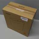 funest Bathroom Small Trash Can with Lid, 13 Liter/3.4 Gallon Slim Garbage Bin with Press Top Lid, White Wastebasket for Bedroom, Office, Kitchen, RV