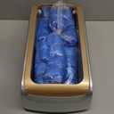 Automatic Shoe Cover Dispenser Machine, Shoe Cover Dispenser Containing 200pcs of Disposable Shoe Covers for Indoors Shoe Cover Protect Floor for House (Silver)