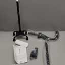 AOHHL Quad Walking Cane Foldable Adjustable Portable Stick Men & Women and Seniors - Lightweight & Sturdy with 4-Pronged Base for Extra Stability Balance,Self Standing Gifts for mom Dad (black1)