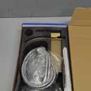 Gold Bathroom Faucet, Waterfall Bathroom Sink Faucet, Single Hole Deck Mounted Single Handle Lavatory Vanity with Pop Up Drain Parts Mixer Tap Basin Modern Bath Brushed Gold