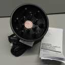 Bellissima Diffon Ceramic Diffuser Hair Dryer for Curly Hair - 2-in-1 Blow Dryer with Diffuser - Reduces Frizz, Defines Curls, Volumizes - Lightweight, Compact, Easy Hold Handle