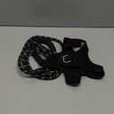 matilor Dog Harness Step-in Breathable Puppy Cat Dog Vest Harnesses for Small Medium Dogs Black (L (Chest 17''-20'', Weight 14-19 lb))