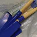 2 Pack Beach Shovels for Kids, 27.2" Long Detachable Kids Shovel with Wood Handle Metal Spade Sand Shovels for Digging Shoveling Sand Snow Gardening Tools Sandbox Toys for Kids Adults Gifts (Blue)