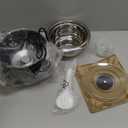 Elite Gourmet ERC006SS 6-Cup Electric Rice Cooker with Stainless Steel Inner Pot, Makes Soups, Stews, Porridges, Grains and Cereals, 6 cup (3 cups uncooked), Black