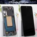 US Version Original for Samsung S24 Plus 5G Screen Replacement for Samsung S24 Plus LCD Display SM-S926A SM-S926U SM-S926W Touch Screen Repair Kits with Frame (Black)