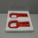 MusixiA Front Tow Hooks for Tacoma 2024 2025 2026/4Runner 2025-2026,/Ford F150 2009-2023,Tow Hook 2Pcs Red