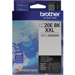 Brother LC20EBK Super High Yield Black Ink Cartridge