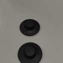 (2 Pack) Exact Replacement for InSinkErator STP-PL/STPPL Black Rubber Sink Stopper for Garbage Disposal  Compatible with Standard 3-1/2" Drains from Kohler, Waste King, Whirlpool, and More