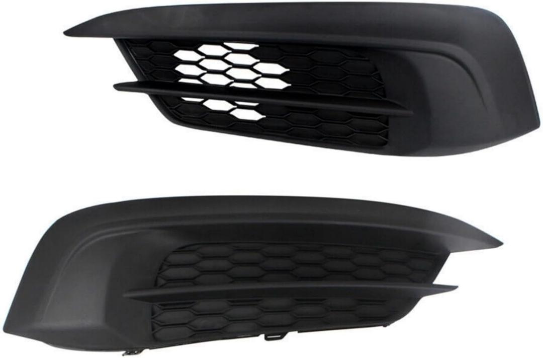 WFLNHB Left & Right Black Fog Lights Covers Repalcement for Honda Civic 2016-2018 Fog Light Cover 71108-TBA-A00
