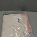 5 Pack Muslin Swaddle Blankets & Baby Burp Cloths, Soft & Breathable Cotton Baby Blankets, Receiving Blankets for Newborn Girl, Nursery Infant Essentials, Swaddling Wrap for Unisex (Pink & White) (1 - Pink & Ivory, Rabbit)