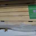 Solid Pine Wire Shelf Covers, 16" D x 39" L, Tool-Free Pantry Rack