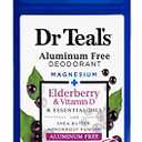 Dr. Teal's Deodorant Elderberry And Vitamin-D2.65 Ounce Aluminum-Free