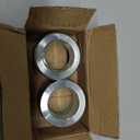 AZSSMUK Shaft Collars 1-1/2" Bore Solid Steel Style Zinc Plated Set Screw 4 Pieces