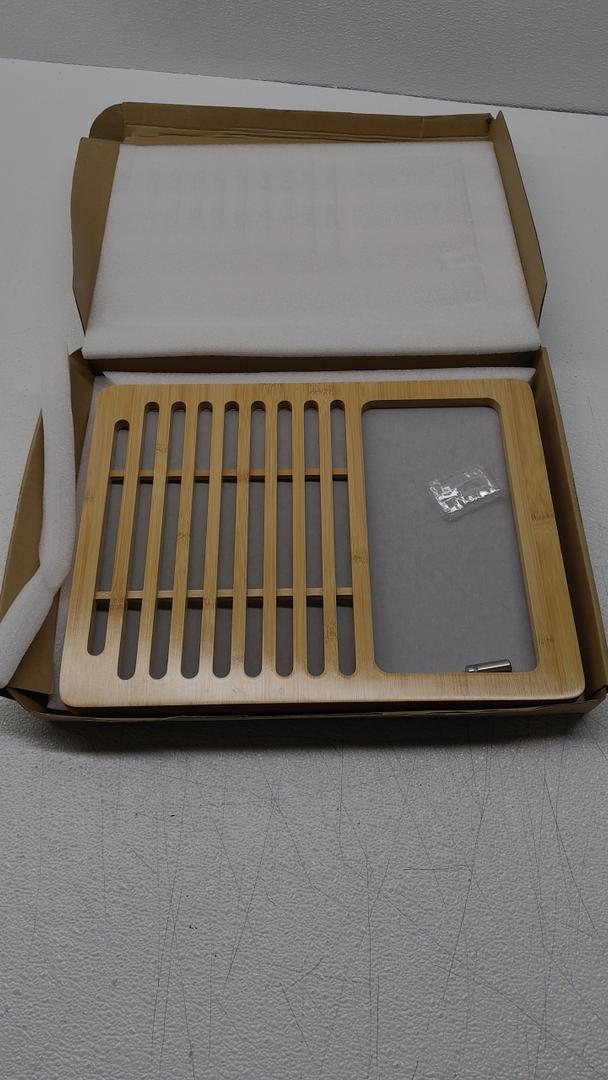 Stone Dish Drying Mats for Kitchen Counter,DirtResistant Quick Dry Absorbent Diatomaceous Earth Dish Drying Mat with Bamboo Rack,NonSlip Pads & AntiMoisture Design