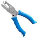 Single Hole Punch 1/4” Paper Hole Puncher for Crafts, One Hole Puncher with Blue Soft Grip Handle for Kids and Adults, Handheld Circle Punch for Paper Crafts in Home, Office, Classroom