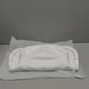 Silicone Bath Pillows for Tub - Adjustable Firmness Bathtub Pillow for Offering Perfect Head Neck & Back Support, Bath Pillow Cushion for Epsom Salt Soaking  Spa Gifts for Women & Parents, White