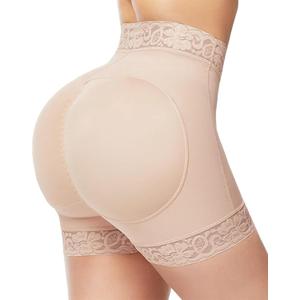 Lover-Beauty Butt Lifter Panties Faja Shorts Hip Enhancer Tummy Control Butt Lifting Shapewear (Small)